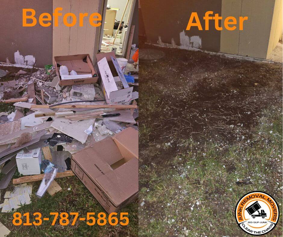 Junk Removal Services Tampa 5 Construction Clean Up